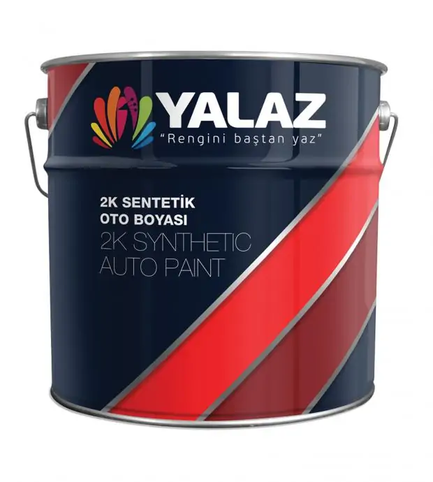 2k Sentetik Oto Boyası