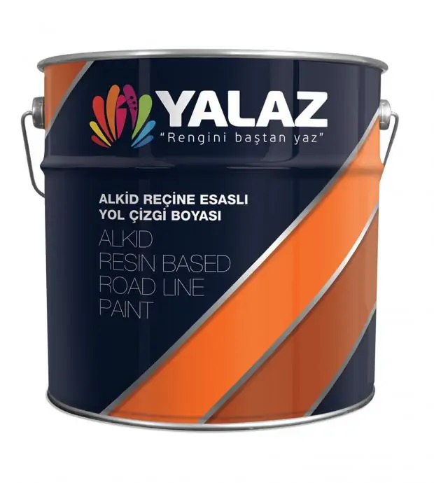 Alkid Reçine Esaslı Yol Çizgi Boyası